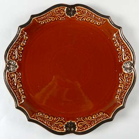 Regency Brown 16" Chop Plate (Round Platter)