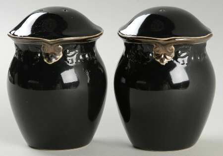 Regency Black Salt & Pepper Set