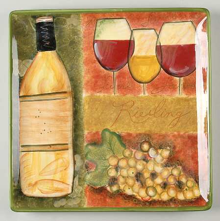 Napa Valley 13" Square Serving Platter