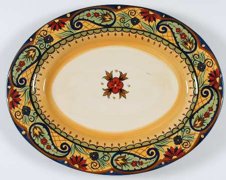Crown Jewel 18" Oval Serving Platter
