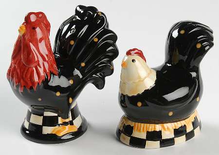 Rise and Shine Figural Salt & Pepper Set