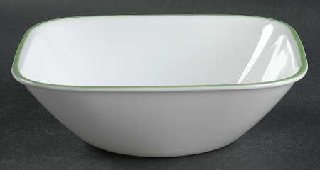 Shadow Iris (Corelle) Square Soup/Cereal Bowl