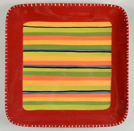 Hot Tamale 16" Square Serving Platter