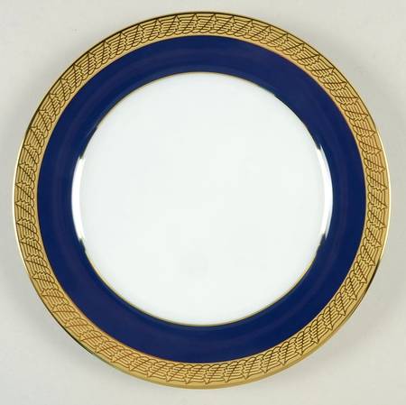 Pure Cobalt Salad Plate