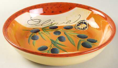 Gourmet Veggies 9" Soup/Pasta Bowl