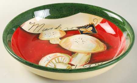 Gourmet Veggies 9" Soup/Pasta Bowl