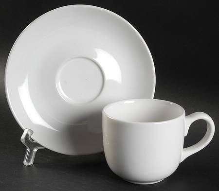 CR32 Flat Cup & Saucer Set