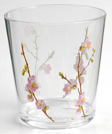 Cherry Blossom (Thin Body, Corelle) 14 Oz Tall Acrylic Tumbler