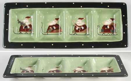 Sledding Santa 4 Part Relish