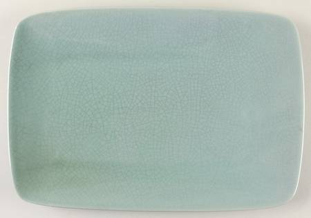 Ancien Celadon 13" Rectangular Serving Platter