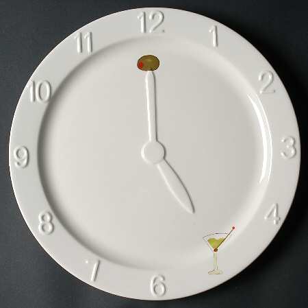 Cocktail Hour 13" Chop Plate (Round Platter)
