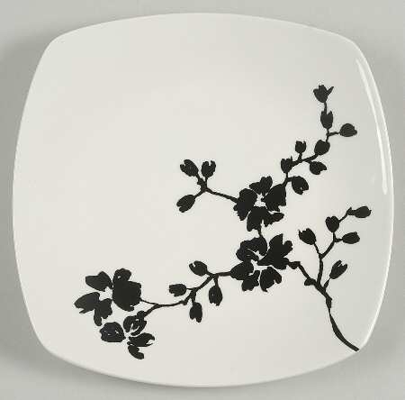 Mon Cheri Black Salad Plate