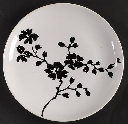 Mon Cheri Black Salad Plate