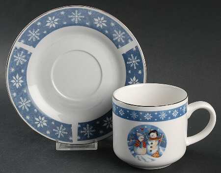 C4R1 Flat Cup & Saucer Set