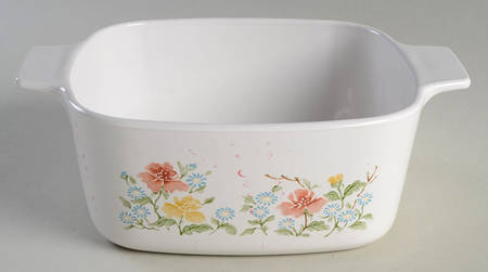 Autumn Meadow 1.5 Quart Square Casserole No Lid