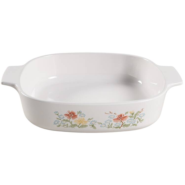 Autumn Meadow 1.5 Quart Square Casserole No Lid