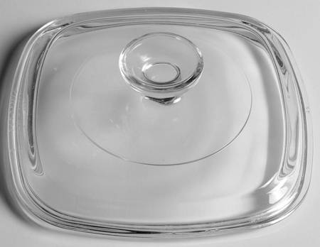 Autumn Meadow Lid For 1 Quart Square Casserole