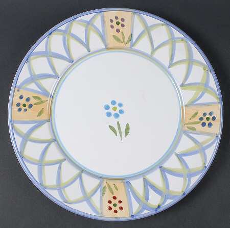 Greca Dinner Plate by Caleca