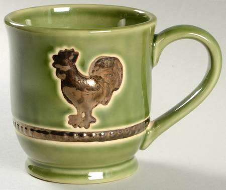 Elegant Rooster Mug