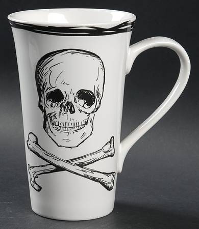 Skulls Latte Mug