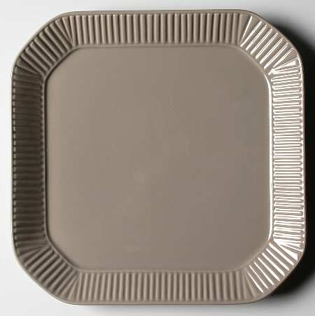 Ellery Taupe Salad Plate