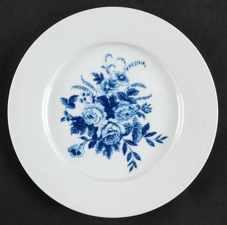 Blue Chintz Salad Plate