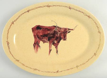 Classic West 16" Oval Serving Platter