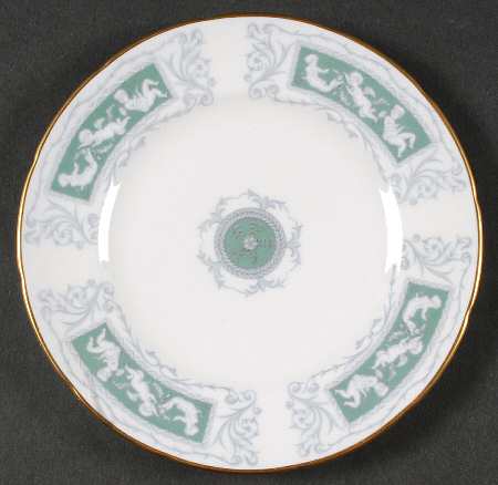 Revelry Green (Scalloped) by Coalport