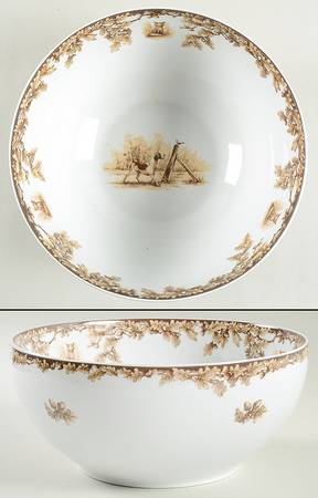 Aiken 9" Round Serving Bowl by C E Corey