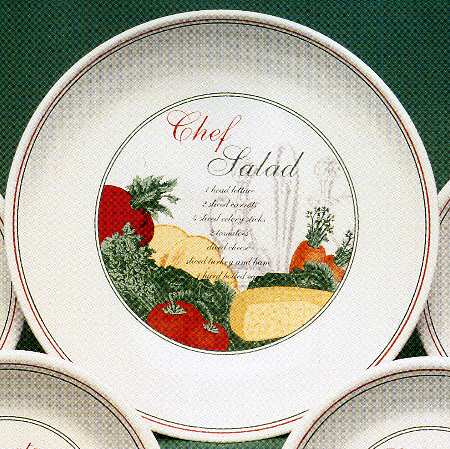 Chef Salads Large Salad Serving Bowl by Certified International