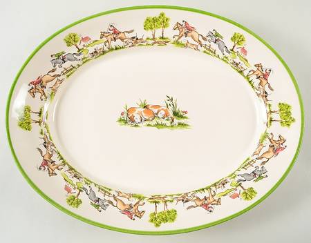 Chase, The 18" Oval Serving Platter by C E Corey