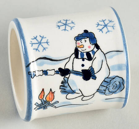 Snow Valley Napkin Ring