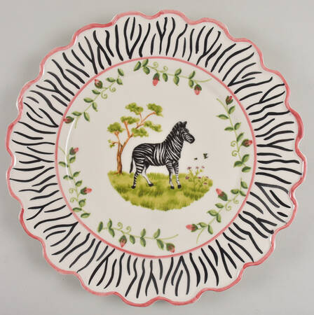 Zebra Service Plate (Charger)
