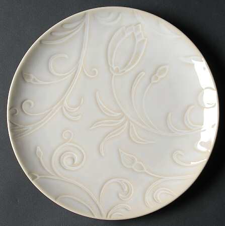 Ombre Aqua Accent Salad Plate by Cindy Crawford Style