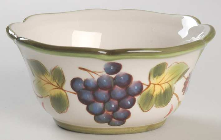 Tuscan Garden Individual Ice Cream Dish