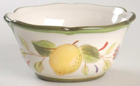 Tuscan Garden Individual Ice Cream Dish