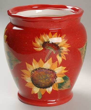 Sun Blossom Large Canister No Lid