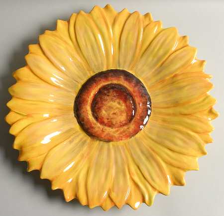 Sun Blossom Flower Shaped Platter