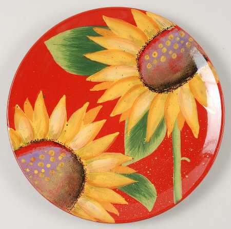 Sun Blossom Salad Plate