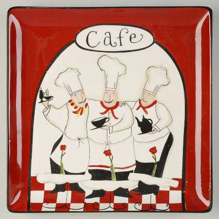 Salute Square Dinner Plate