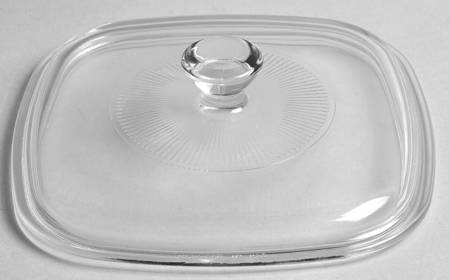 Corning & Pyrex Lids & Accessories Designed in USA Glass Lid A-7-C