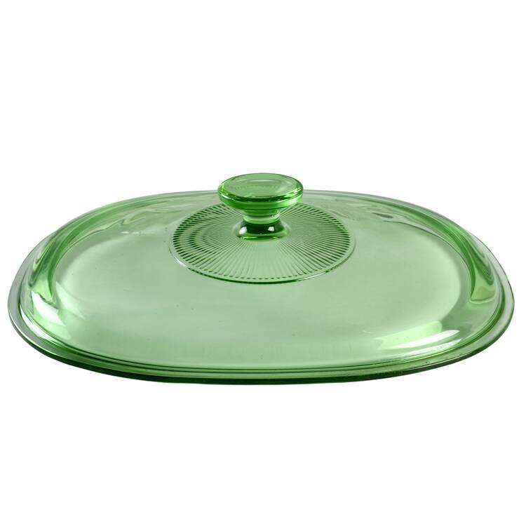 Corning & Pyrex Lids & Accessories Green Glass Lid #Dc-1.5-C