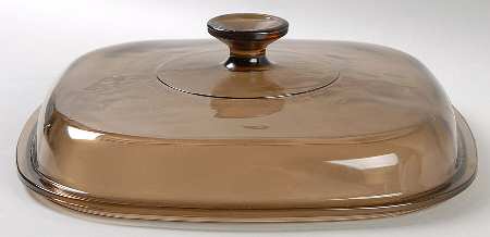 Corning & Pyrex Lids & Accessories Brown Glass Lid #A-12-C