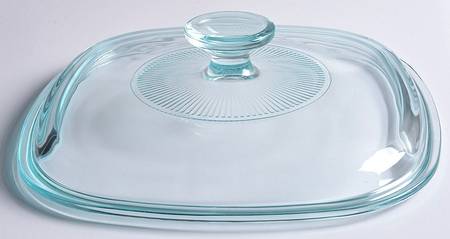 Corning & Pyrex Lids & Accessories Ice Blue Glass Lid #A-9-C