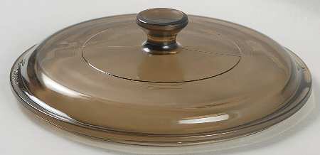 Corning & Pyrex Lids & Accessories Brown Glass Lid #P-83-C