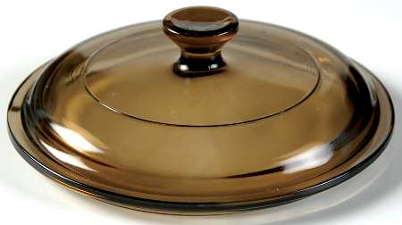 Corning & Pyrex Lids & Accessories Brown Glass Lid #P-81-C