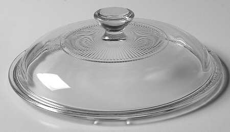 Corning & Pyrex Lids & Accessories V-15-C Clear Glass Lid