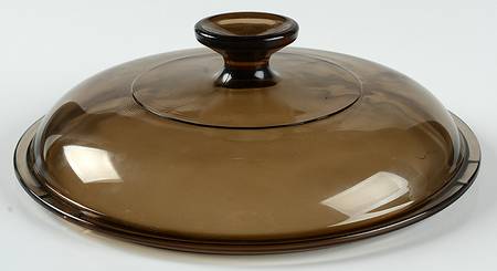 Corning & Pyrex Lids & Accessories Brown Glass Lid #V-2.5-C