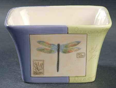 Botanical Garden Individual Square Ice Cream Dish
