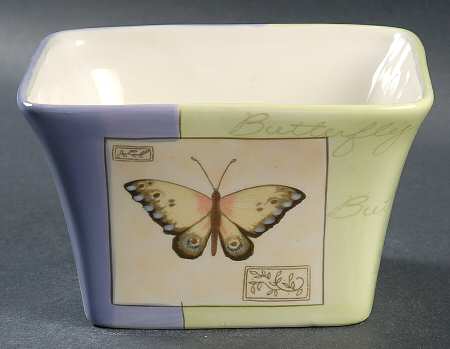 Botanical Garden Individual Square Ice Cream Dish